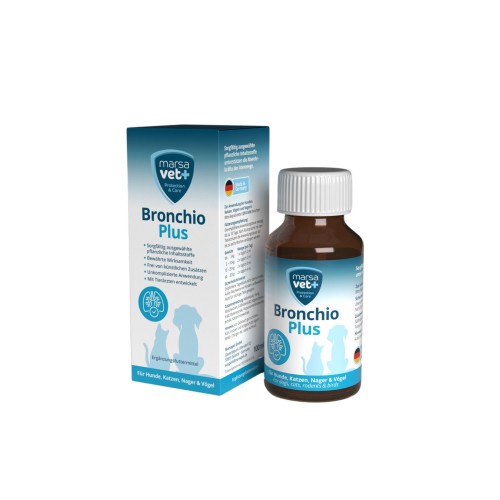 Marsavet Bronchio Plus Tropfen 100 ml für Hunde und Katzen